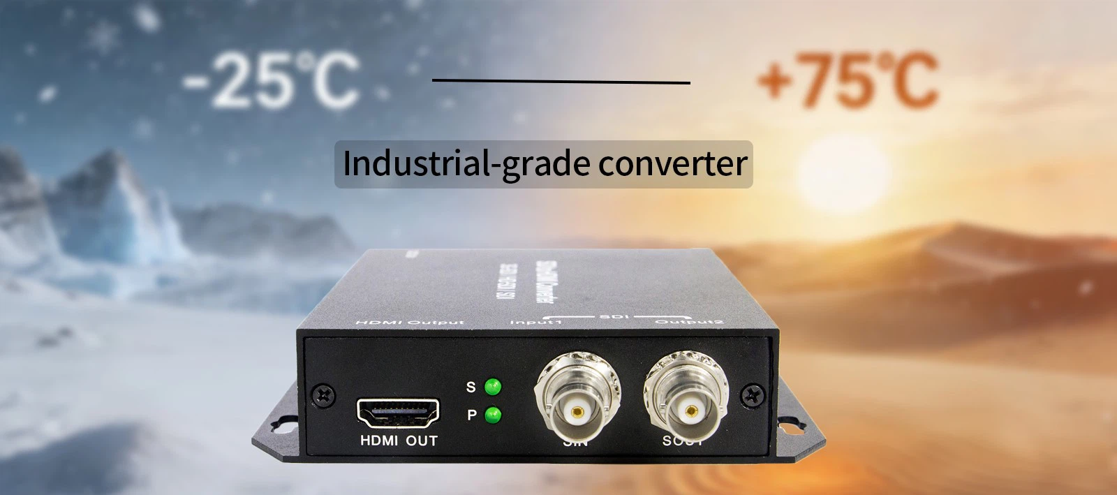 Industrial-grade converter